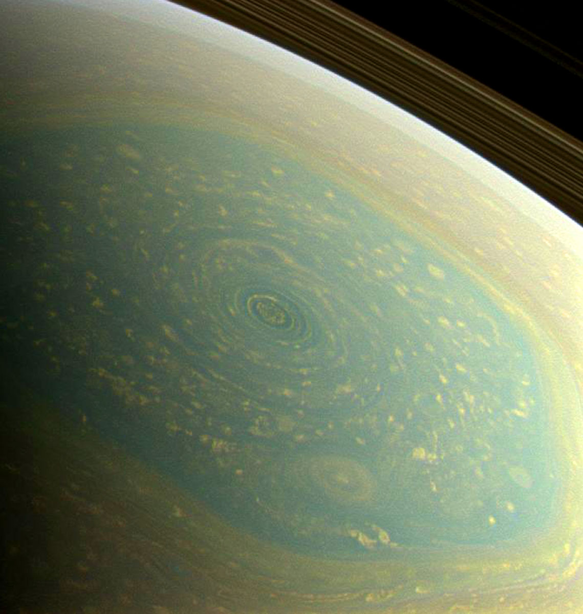 Атмосфера Сатурна Cassini