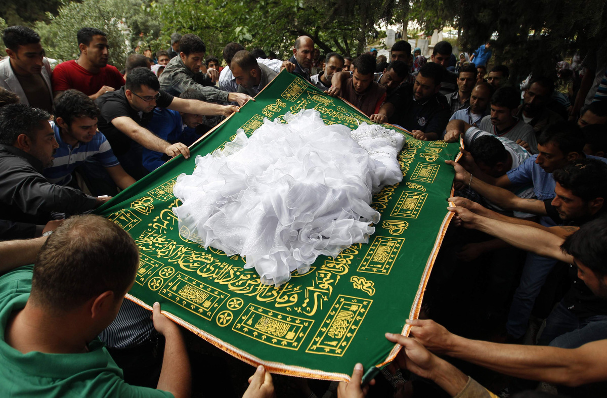 Muslim funeral.