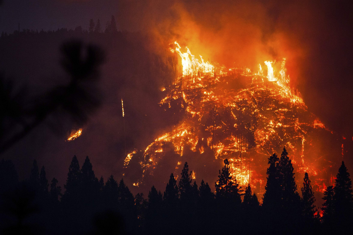 Йосемитский национальный парк пожар