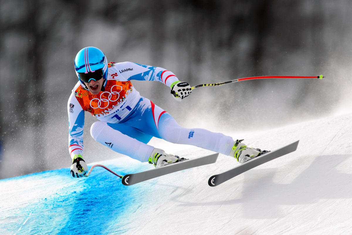 Olympic Downhill Skiing