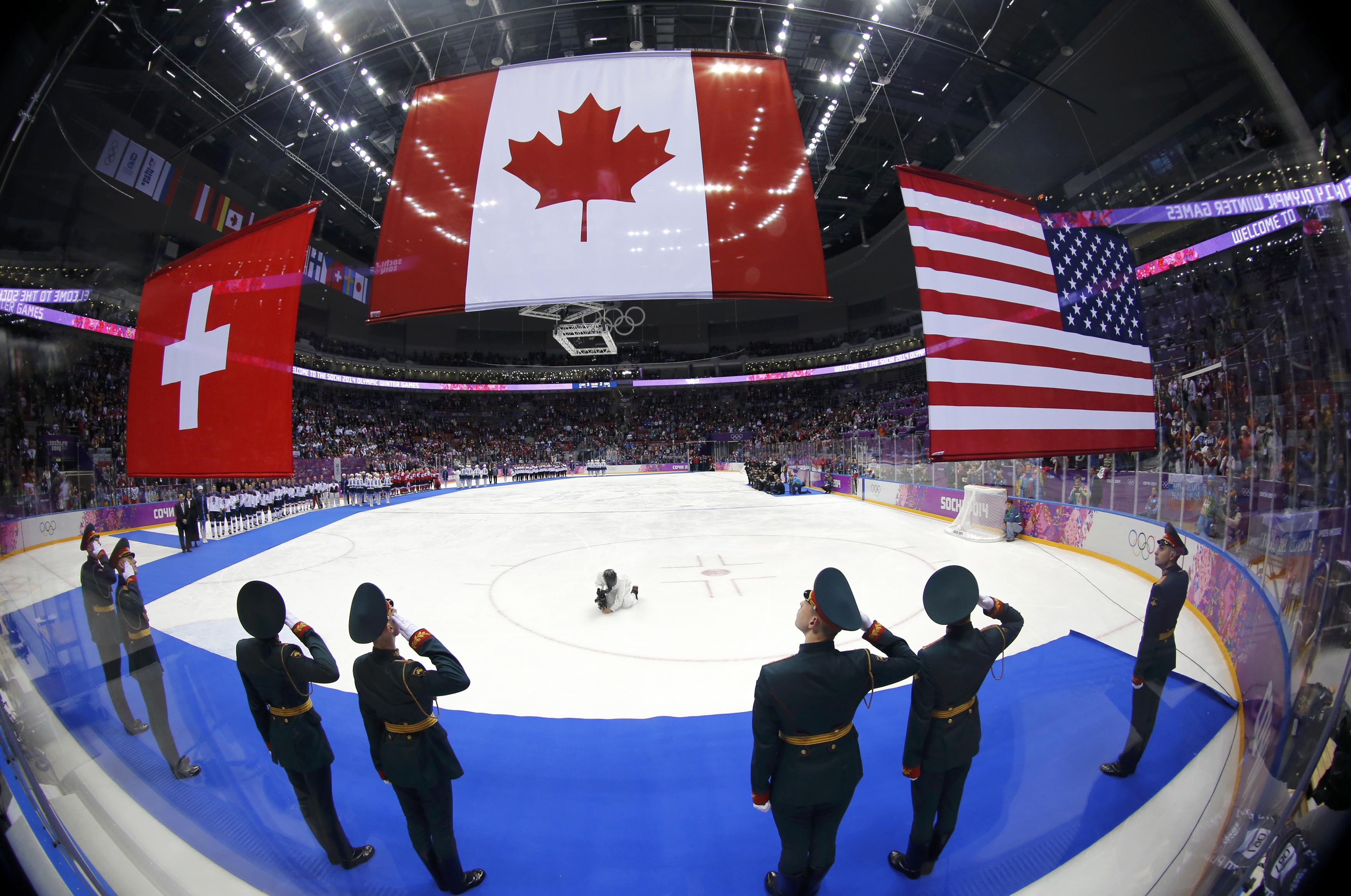 Hockey Team Canada Sochi Olympics