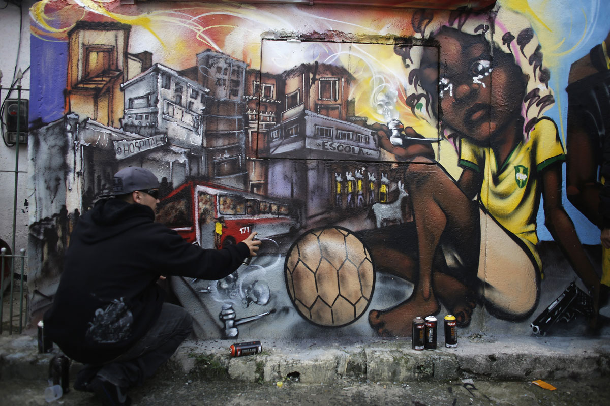 Граффити Рио де Жанейро