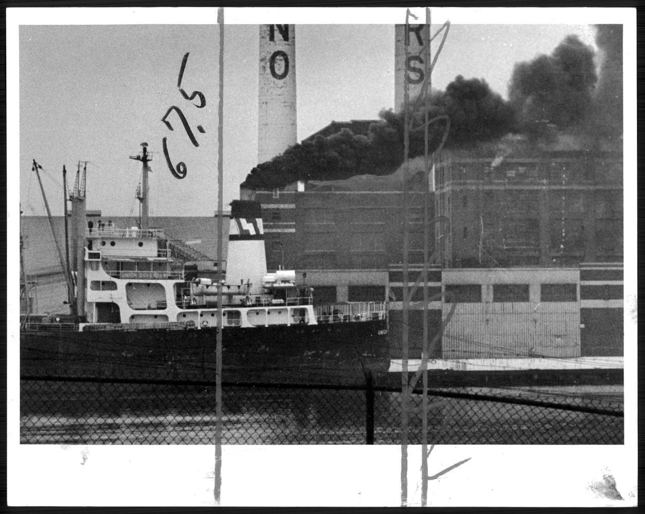 domino sugar fire