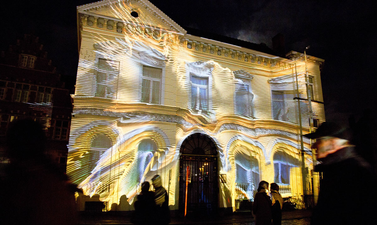 The Light Festival in Ghent, Belgium