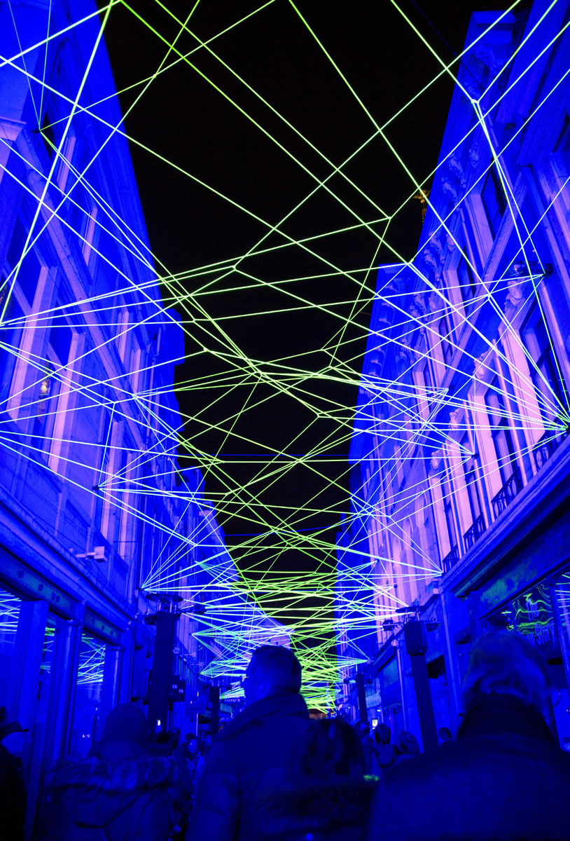 The Light Festival in Ghent, Belgium
