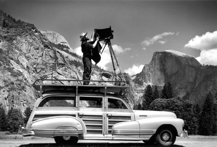 Ansel Adams (Courtesy Cedric Wright Family)