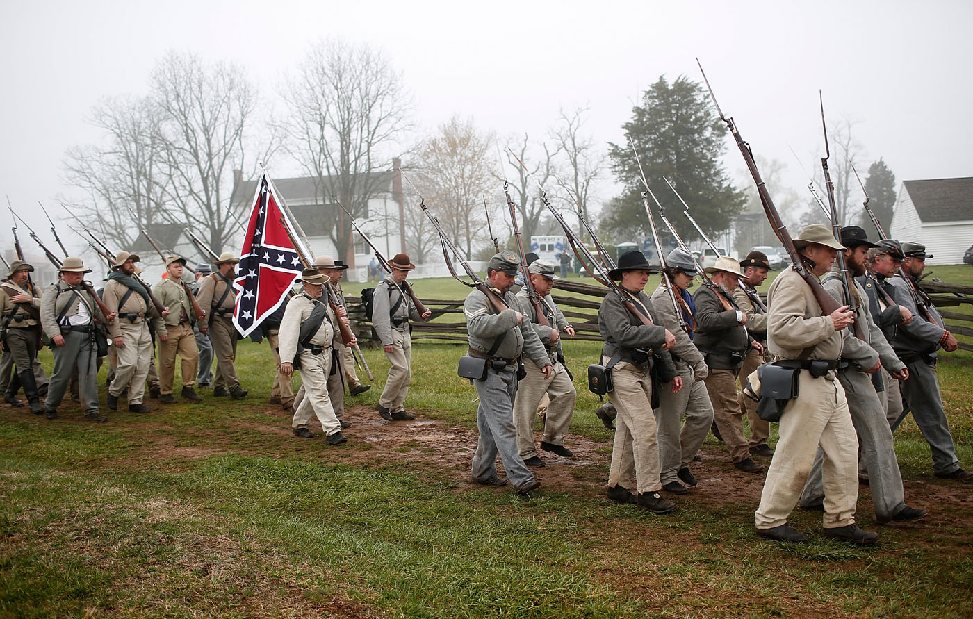 The Surrender Of The Confederate Army Brought