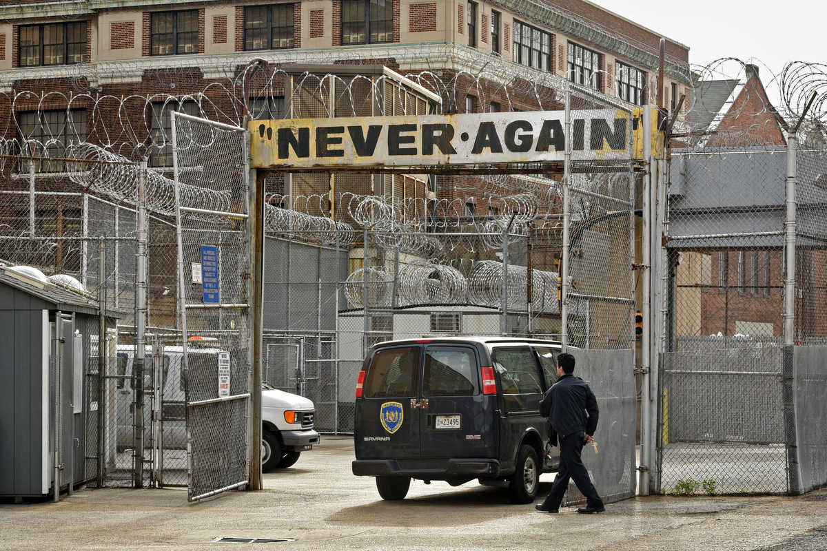 Inside the closed Baltimore City Detention Center