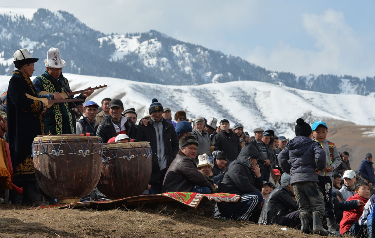The hunting festival ‘Salburun’ in Kyrgyzstan