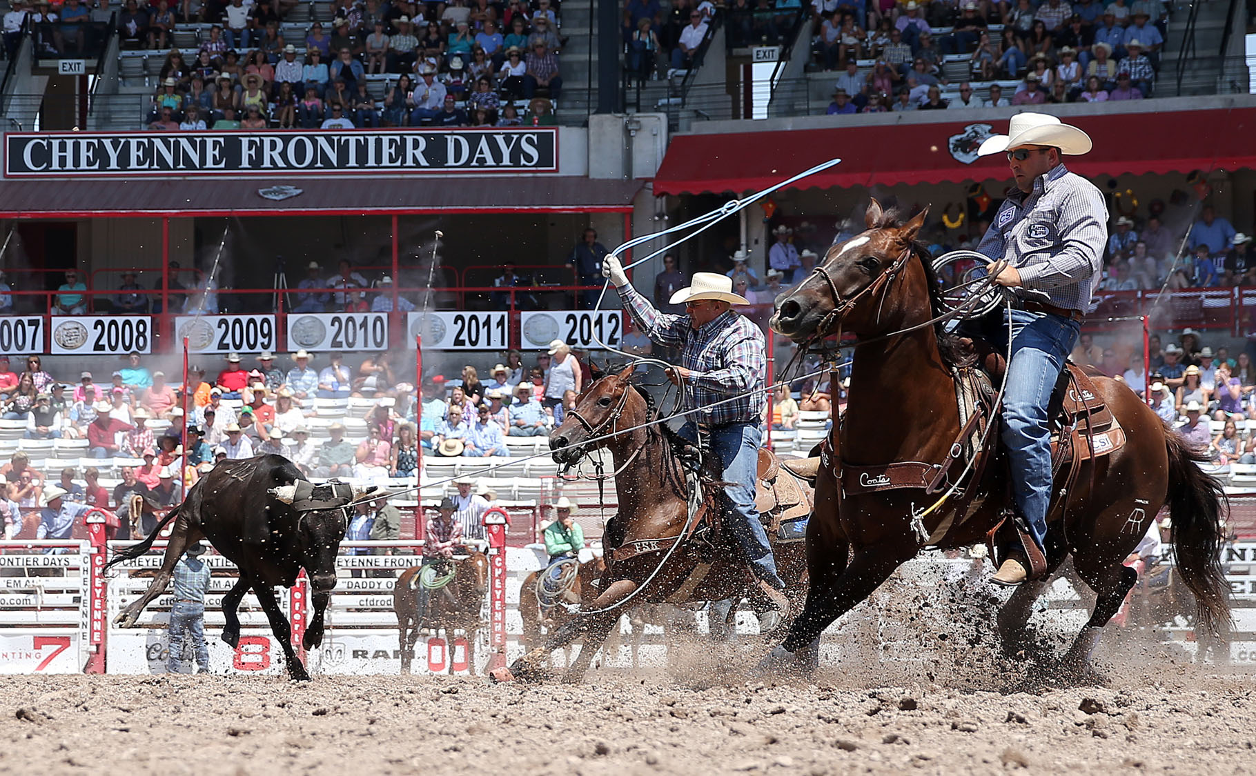 Cheyenne Frontier Days Rodeo in Wyoming