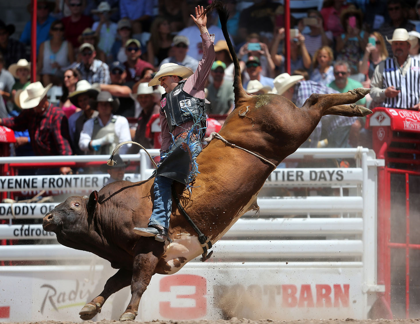 APphoto Wyoming Daily Life Cheyenne Frontier Days Rodeo