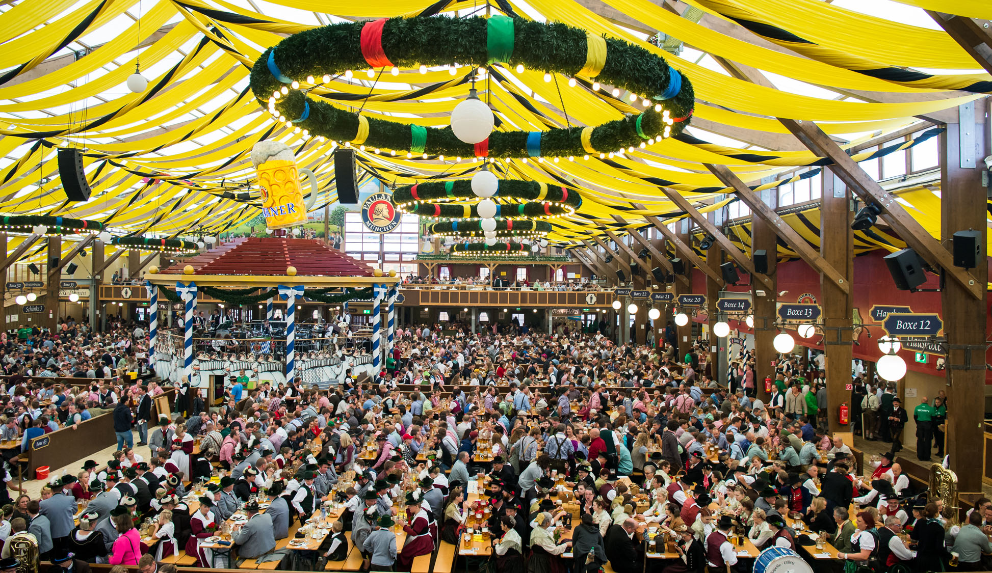 Oktoberfest beer festival in Munich, Germany