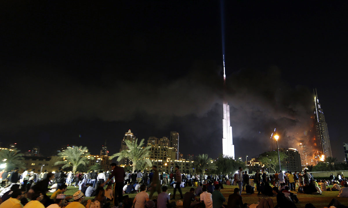 Fire breaks out in Dubai hotel on New Year’s Eve